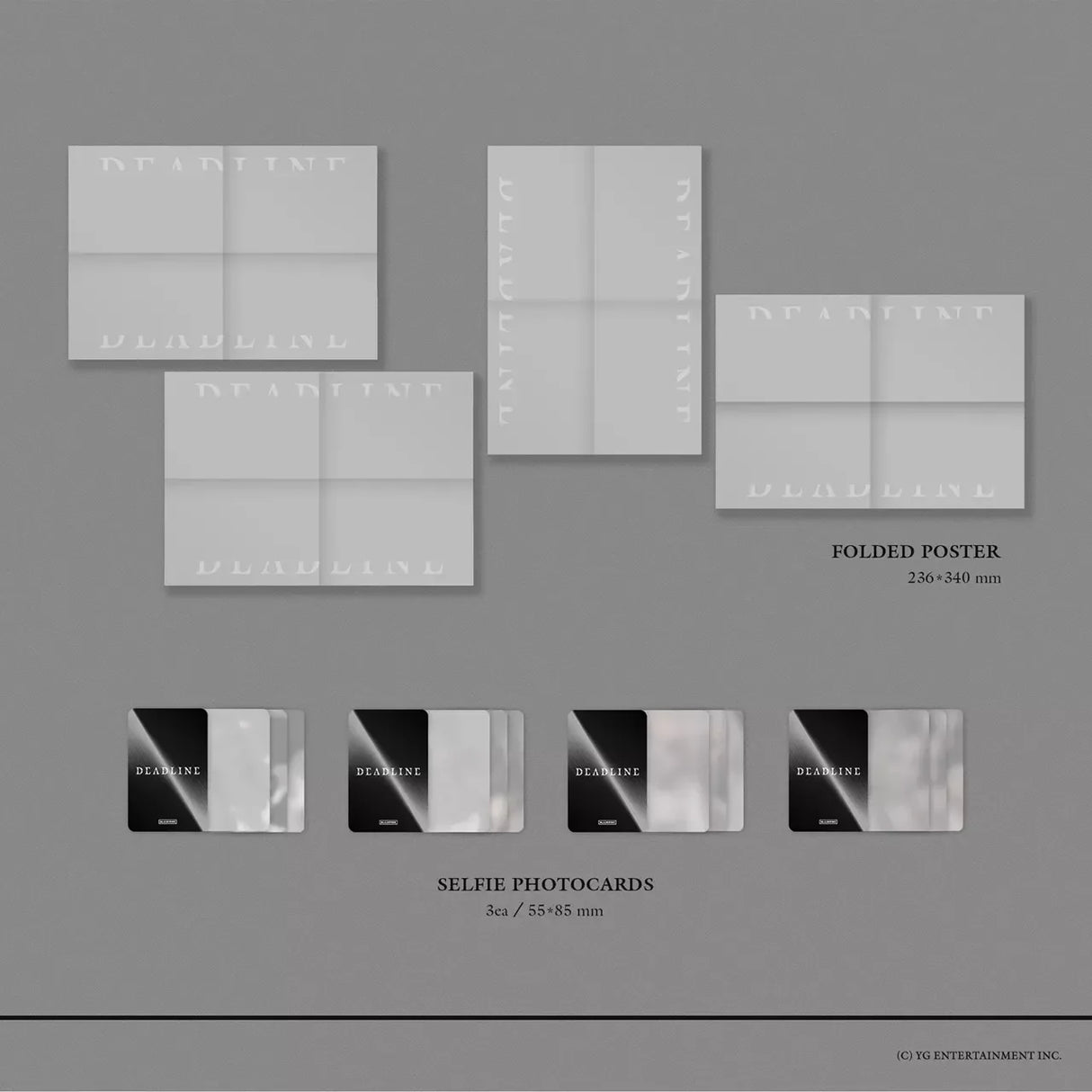 Blackpink - Deadline SILVER Version_JISOO (3rd MINI ALBUM CD) - Velvet Music