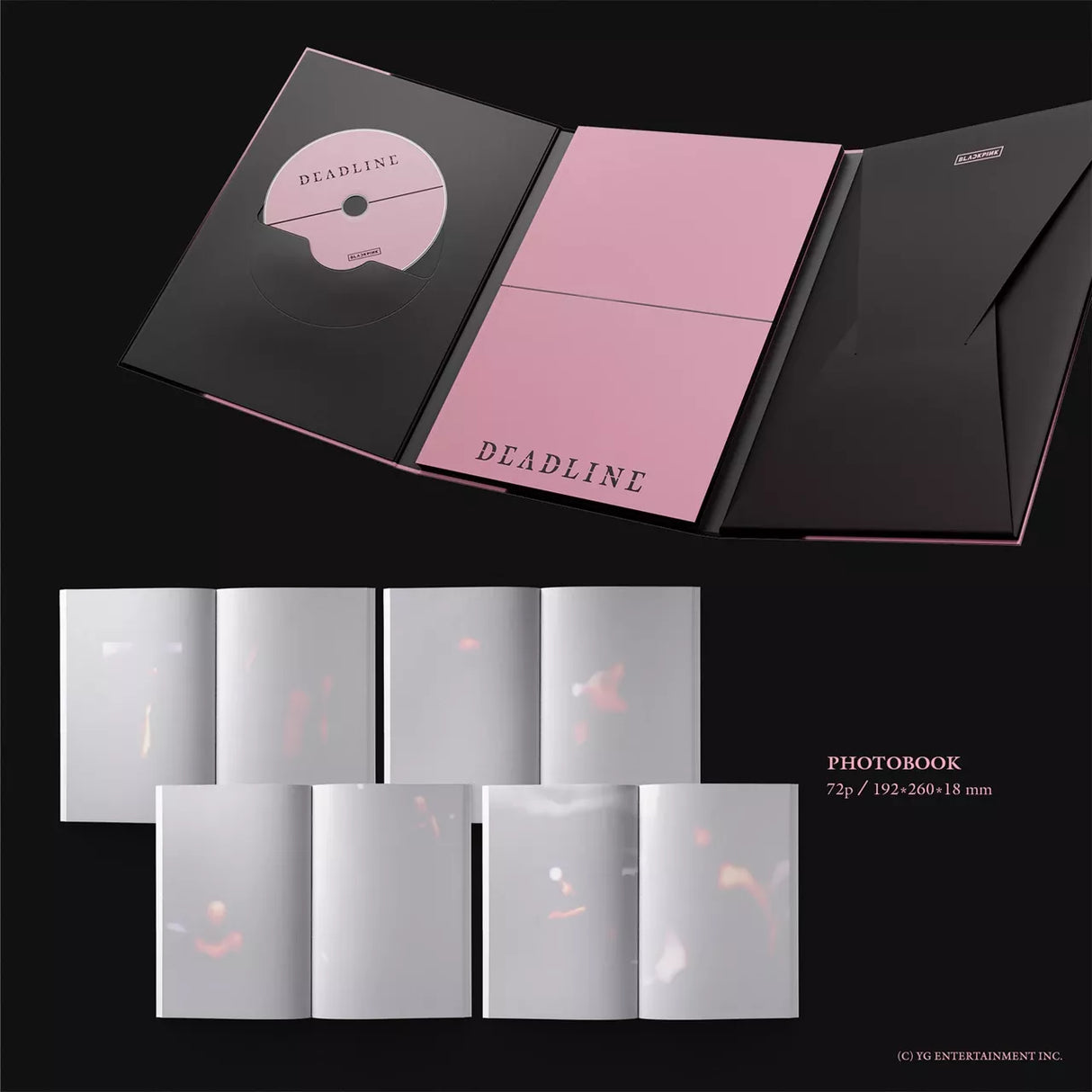 Blackpink - Deadline BLACK Version (3rd MINI ALBUM CD) - Velvet Music