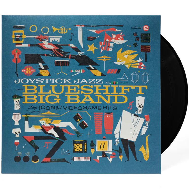 Blueshift Big Band - Joystick jazz vinyl soundtrack vol.2 (LP) - Velvet Music
