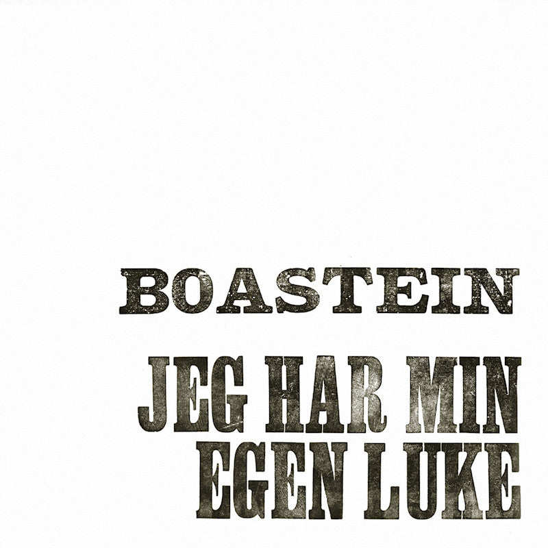 Boastein - Jeg har min egen luke (LP) - Velvet Music