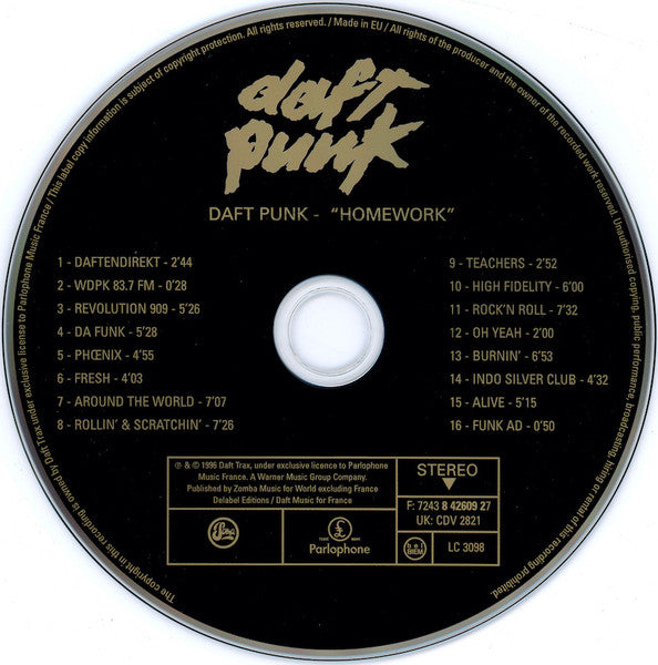 Daft Punk - Homework (tweedehands CD) - Velvet Music