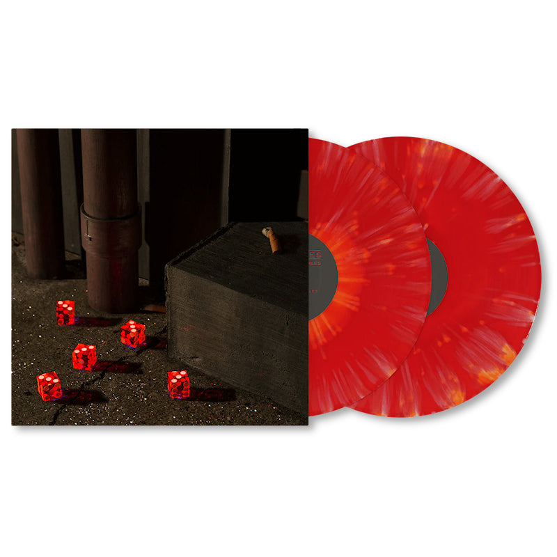 Bright Eyes - Five dices, all threes (vinyle splatter rouge & orange) (LP)