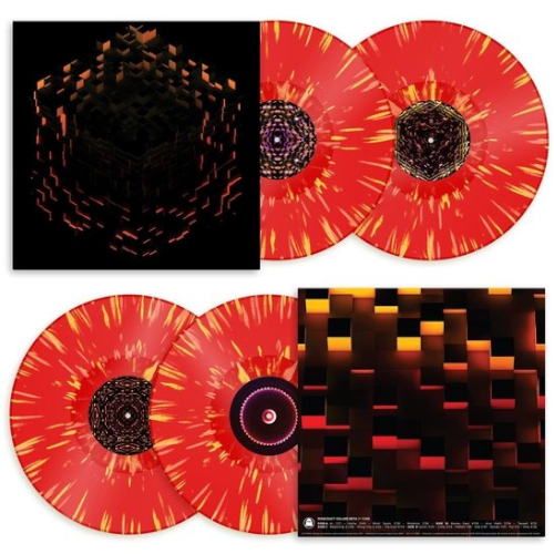 C418 - Minecraft volume beta (red/orange/yellow splatter) (LP) - Velvet Music
