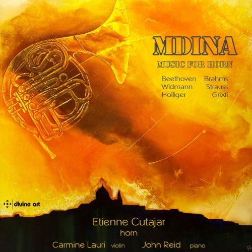 Etienne Cutajar - Carmine Lauri - John Reid - Mdina - music for horn (CD)