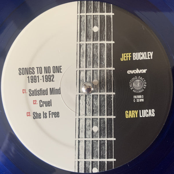 Jeff Buckley & Gary Lucas - Songs To No One 1991-1992 (LP)