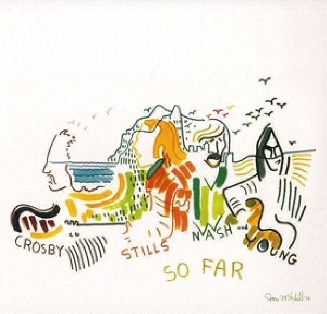 Crosby, Stills, Nash & Young - So far (LP)