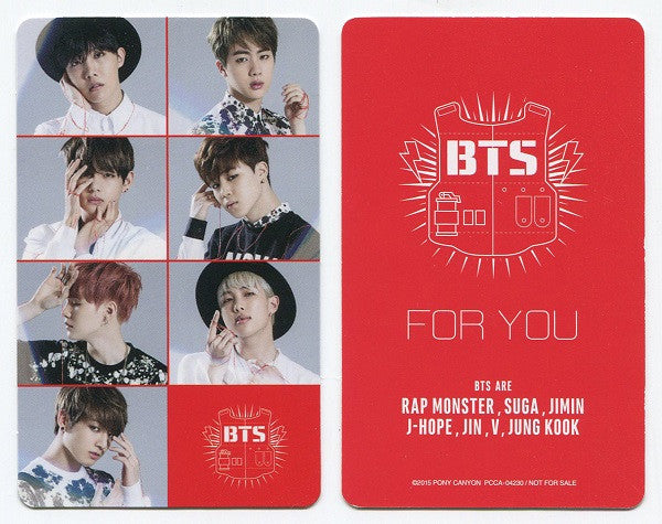 BTS (4) - For You (CD) - Velvet Music