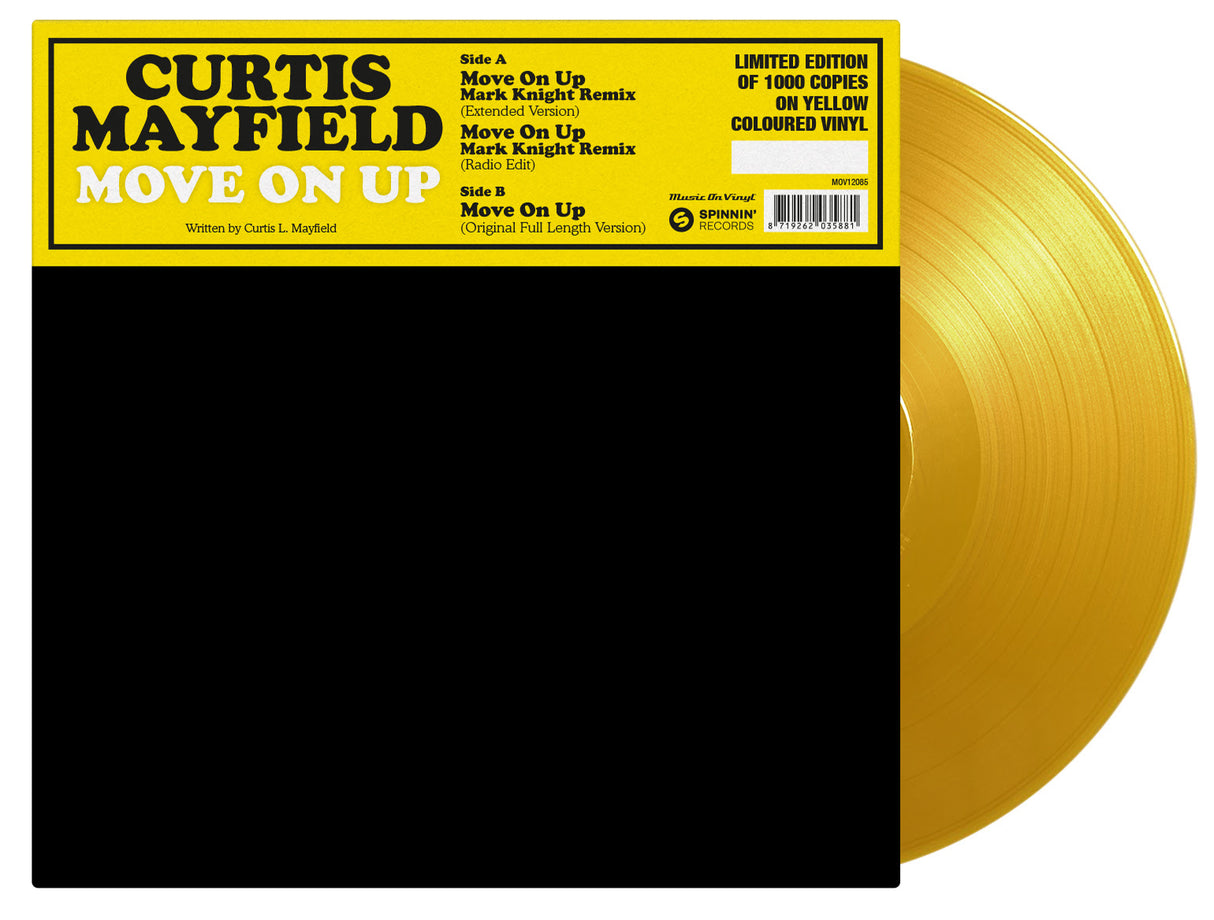 Curtis Mayfield - Move on up (mark knight remix) (12-inch maxi-single) - Velvet Music