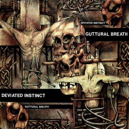Deviated Instinct - Guttural breath (LP)