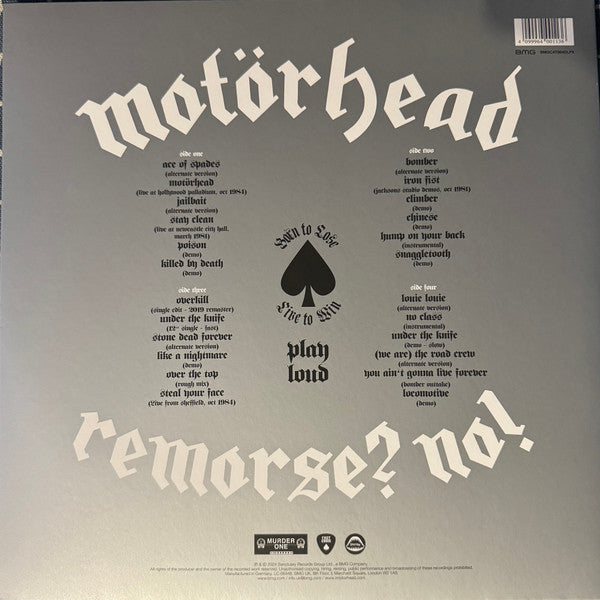 Motorhead - Remorse? no! (LP)