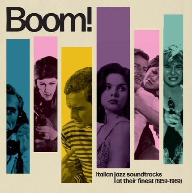 V/A (Various Artists) - Boom! italian jazz soundtracks at their finest (1959-1969) (LP) - Velvet Music