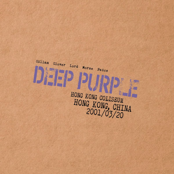 Deep Purple - Live in hong kong 2001 (CD) - Velvet Music