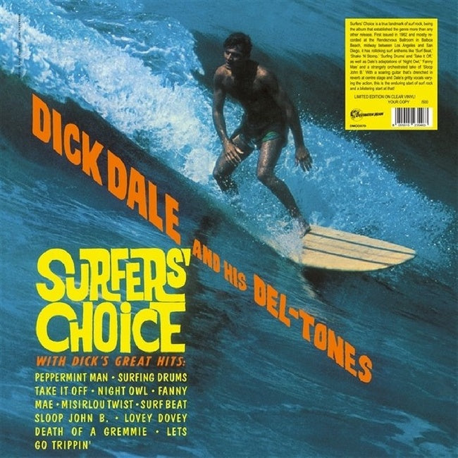 Dick Dale & Deltones - Surfer's choice (clear) (LP)