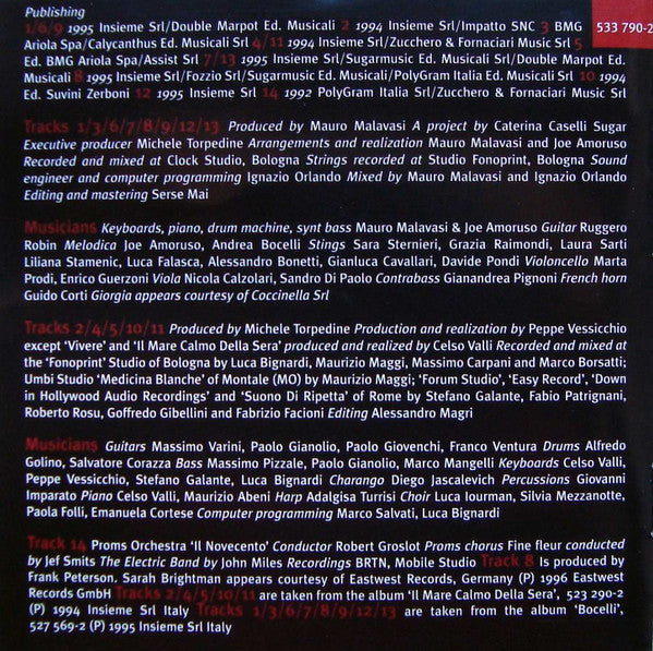 Andrea Bocelli - Romanza (tweedehands CD) - Velvet Music