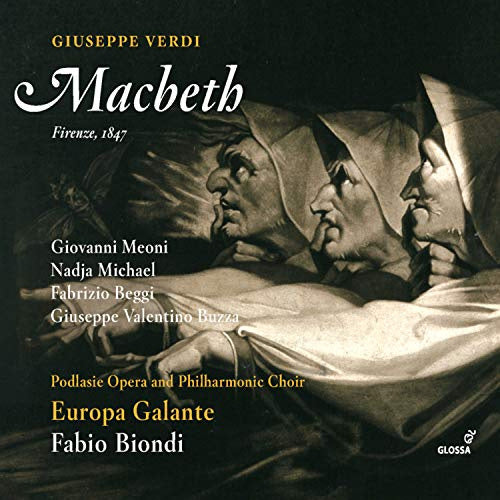 Giovanni Meoni - Nadja Michael - Fabrizio Beggi - Giuseppe Valentino - Buzza - Europa Galante / Fabio Biondi - Macbeth (CD)