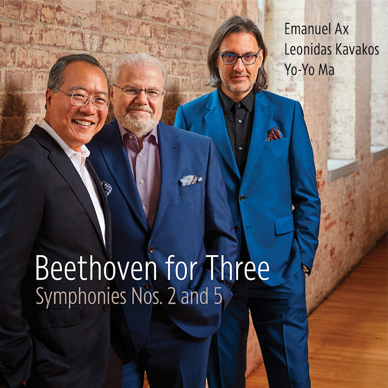 Leonidas Kavakos Yo-yo Ma & Emanuel Ax - Beethoven for three: symphonies nos. 2 and 5 (CD)