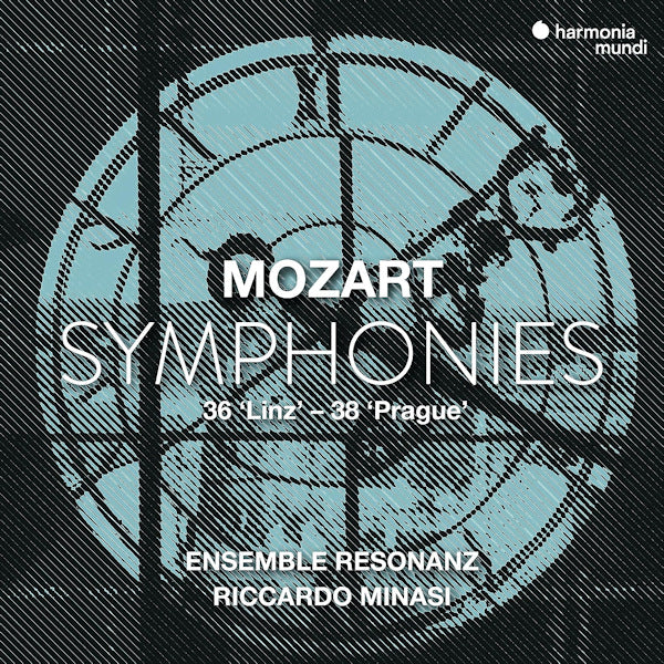 Ensemble Resonanz / Riccardo Minasi - Mozart : Symphonies n° 36 "Linz" et n° 38 "Prague" (CD)