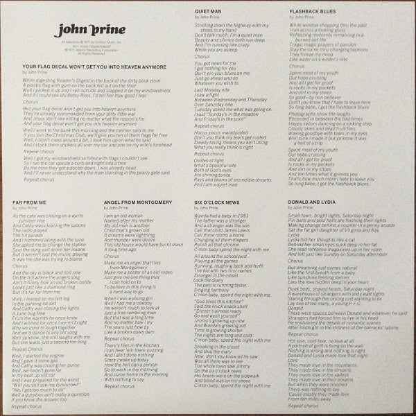 John Prine - John Prine (LP)