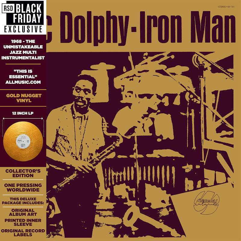 Eric Dolphy - Iron man (LP) - Velvet Music
