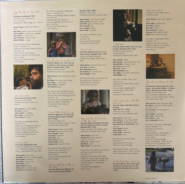 Alison Krauss - Now That I’ve Found You - A Collection (LP) - Velvet Music
