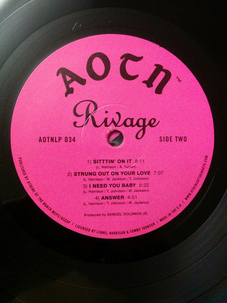 Rivage (3) - Sittin' On It (LP)