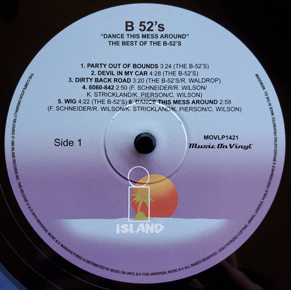 B-52's, The - The Best Of The B-52's - Dance This Mess Around (LP) - Velvet Music