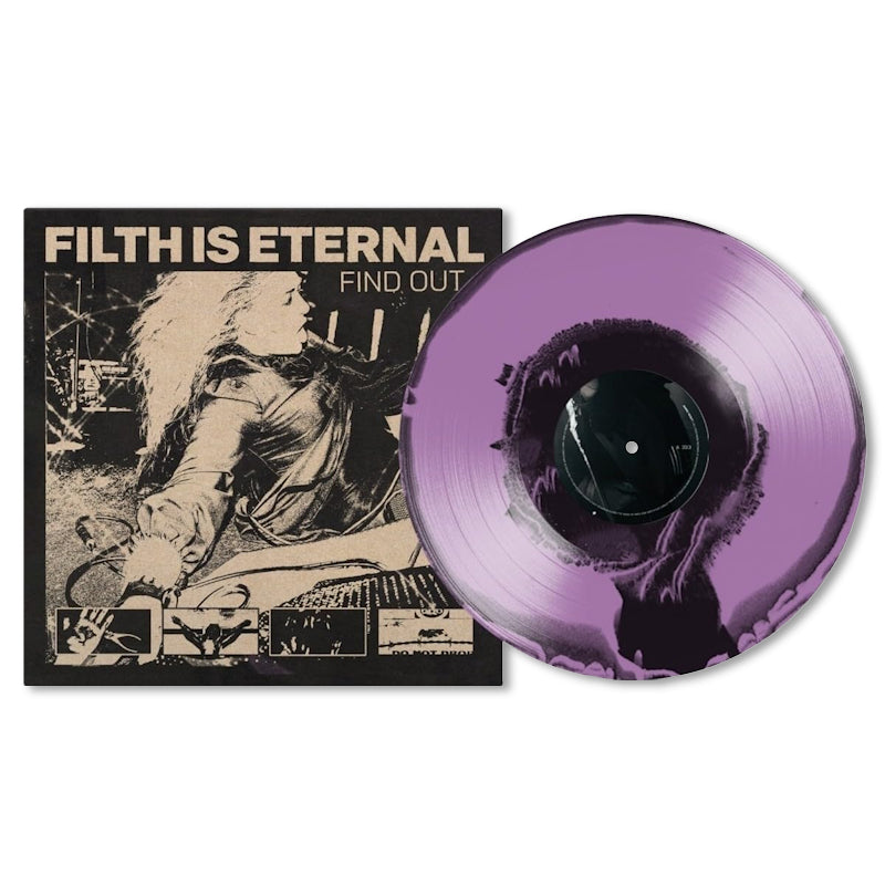 Filth Is Eternal - Find out -black & violet vinyl- (LP)