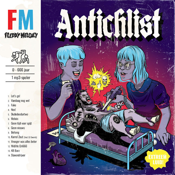 Fleddy Melculy - Antichlist (CD) - Velvet Music