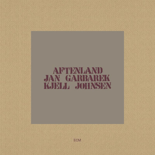 Jan Garbarek /kjell Johnsen - Aftenland (CD) - Velvet Music