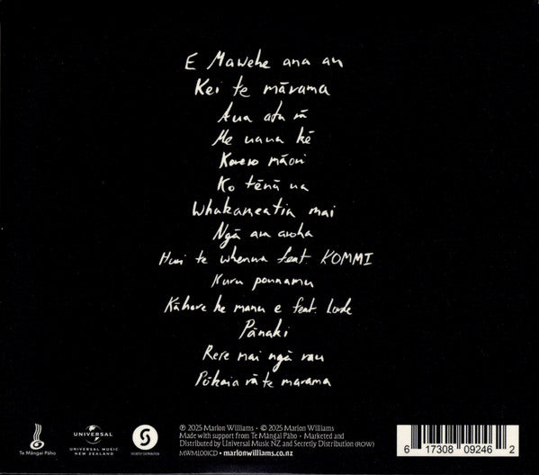 Marlon Williams - Te Whare Tīwekaweka (CD) - Velvet Music