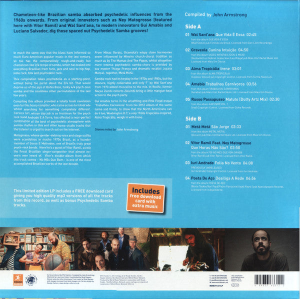 Various - The Rough Guide to Psychedelic Samba (LP) - Velvet Music