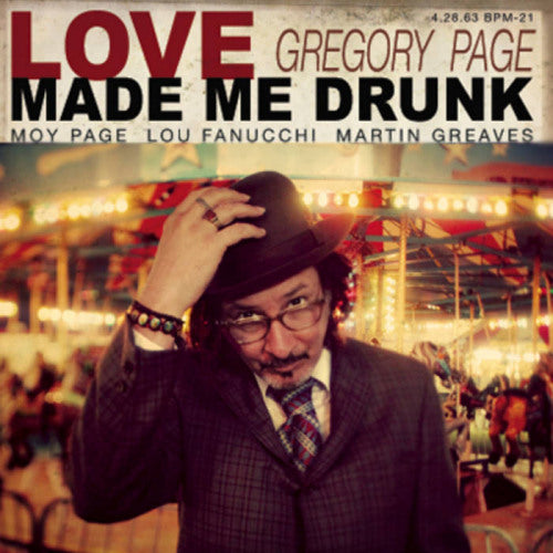 Gregory Page - Love made me drunk (CD) - Velvet Music