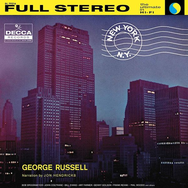 George Russell - New york, n.y. (LP) - Velvet Music
