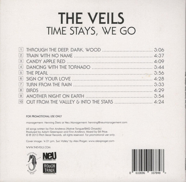 Veils, The - Time Stays, We Go (tweedehands CD) - Velvet Music