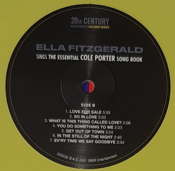 Ella Fitzgerald - Sings The Essential Cole Porter Song Book (LP) - Velvet Music