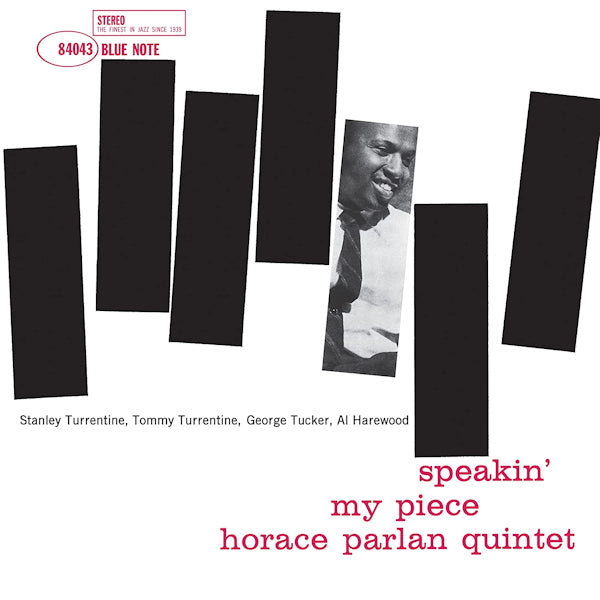 Horace Parlan Quintet - Speakin' my piece (LP) - Velvet Music