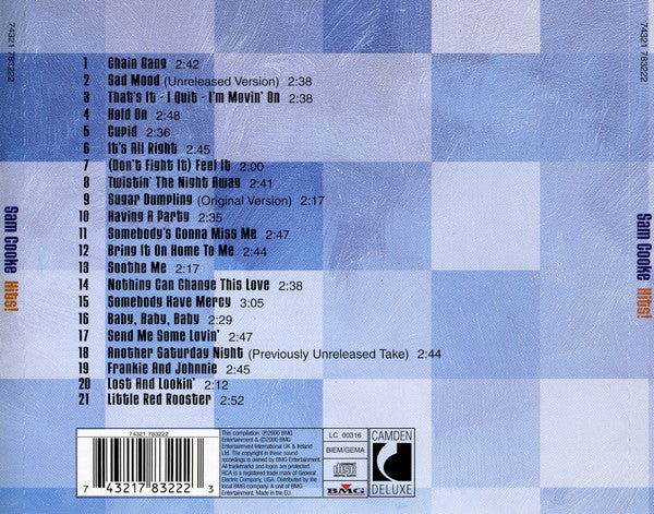 Sam Cooke - Hits! (tweedehands CD)