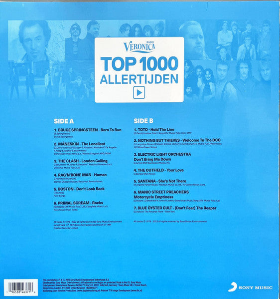 Divers - Veronica Top 1000 Allertijden (LP)