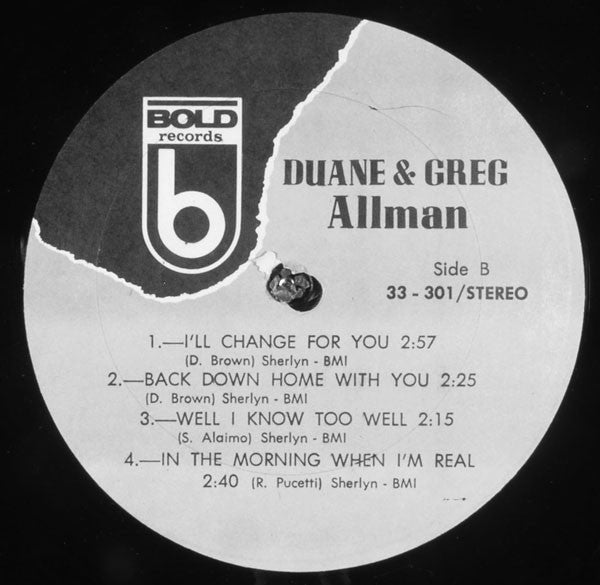 Duane & Greg Allman - Duane & Greg Allman (tweedehands LP) - Velvet Music