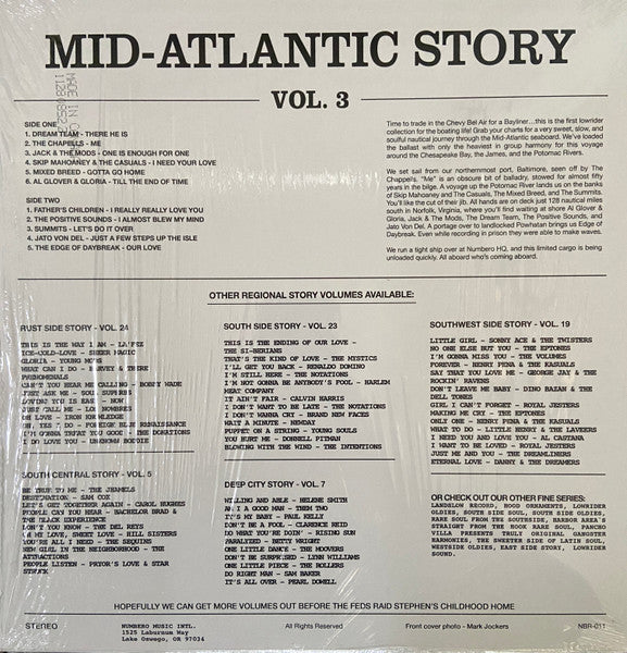 Various - Mid-Atlantic Story Vol. 3 (LP) - Velvet Music