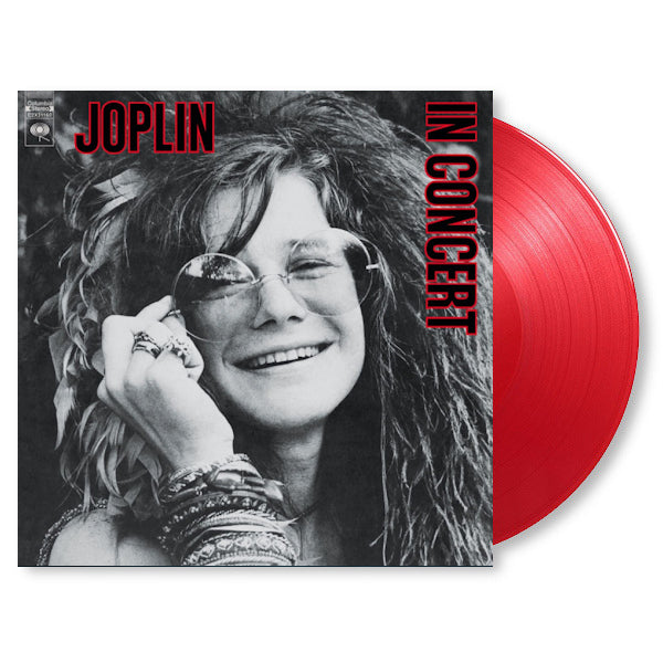 Janis Joplin - Joplin in concert -translucent red vinyl- (LP) - Velvet Music