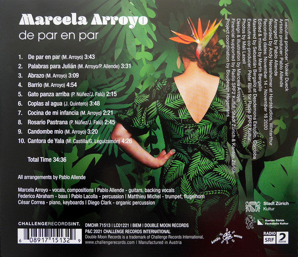Marcela Arroyo - De Par En Par (used CD)