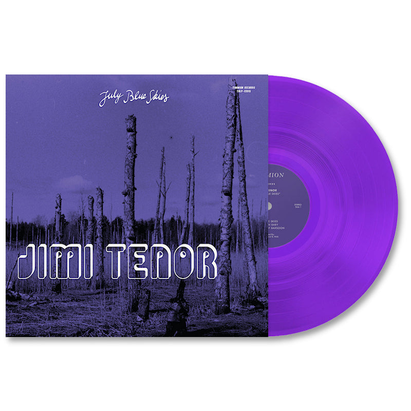 Jimi Tenor & Cold Diamond & Mink - July Blue Skies (Violet Smoke) (LP)