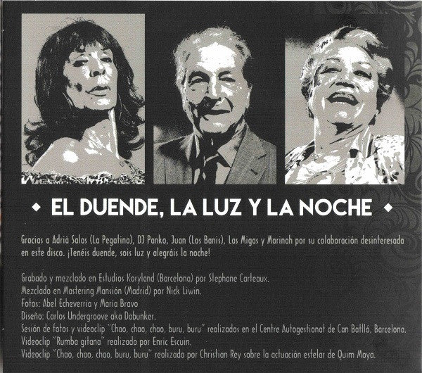 Rumbacalí - El Duende, La Luz Y La Noche (second hand CD)