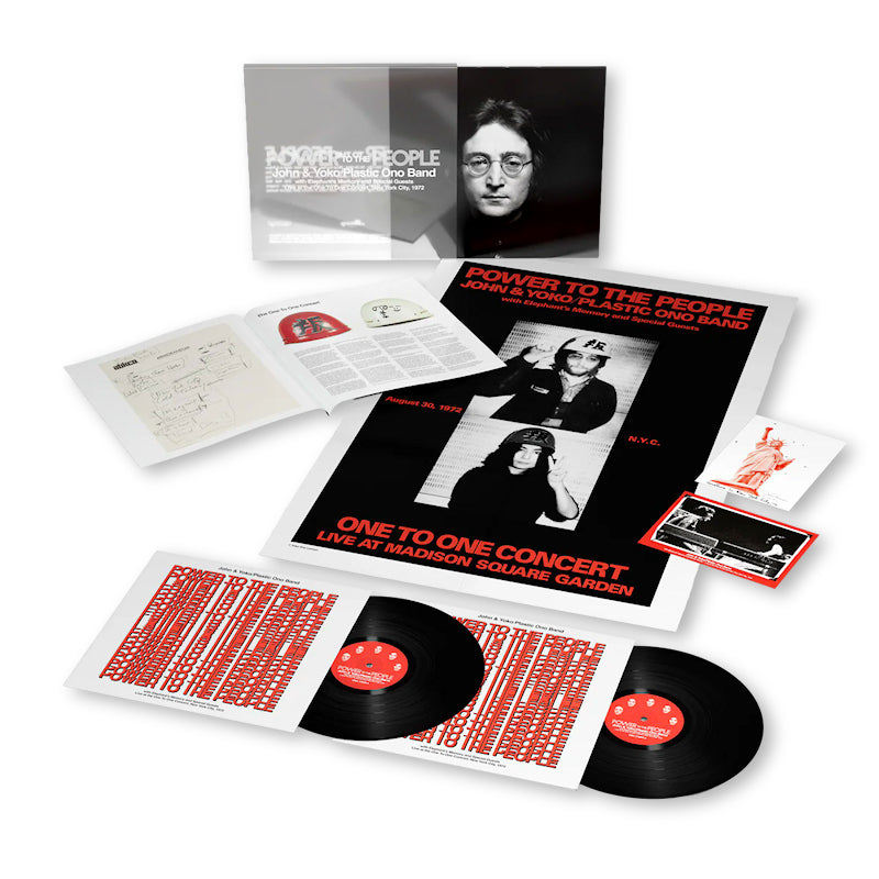 John Lennon, Yoko Ono, The Plastic Ono Band, Eleph - Power to the people (LP) - Velvet Music