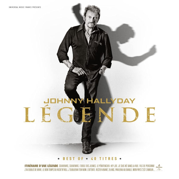 Johnny Hallyday - Legende (Best Of - 40 Titres) (CD) - Velvet Music