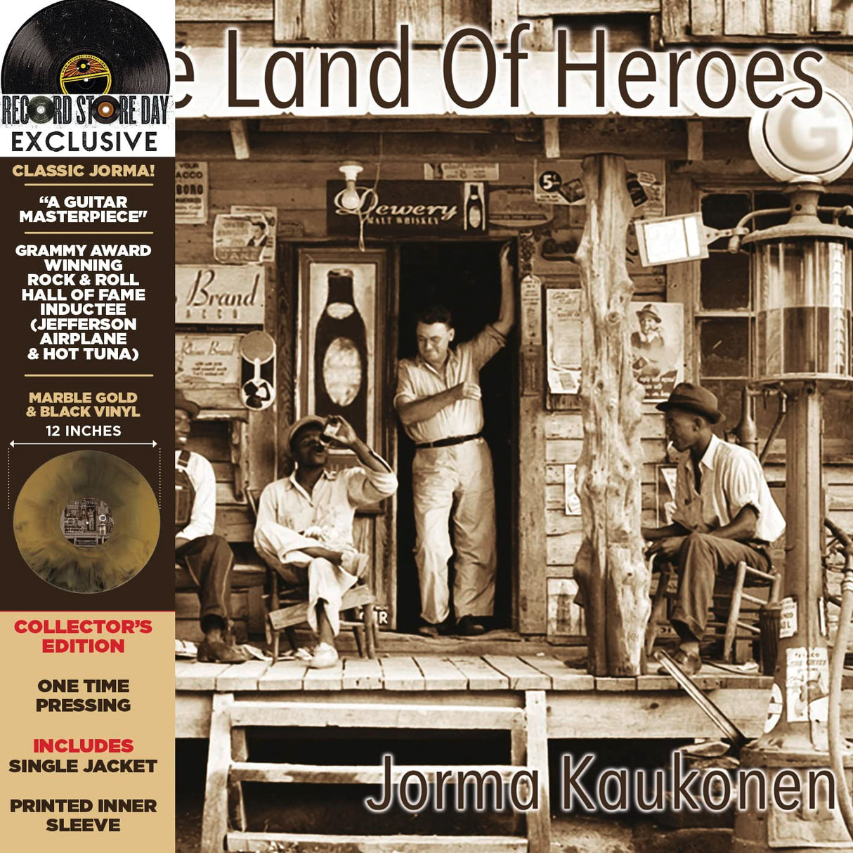 Jorma Kaukonen - The land of heroes (LP) - Velvet Music