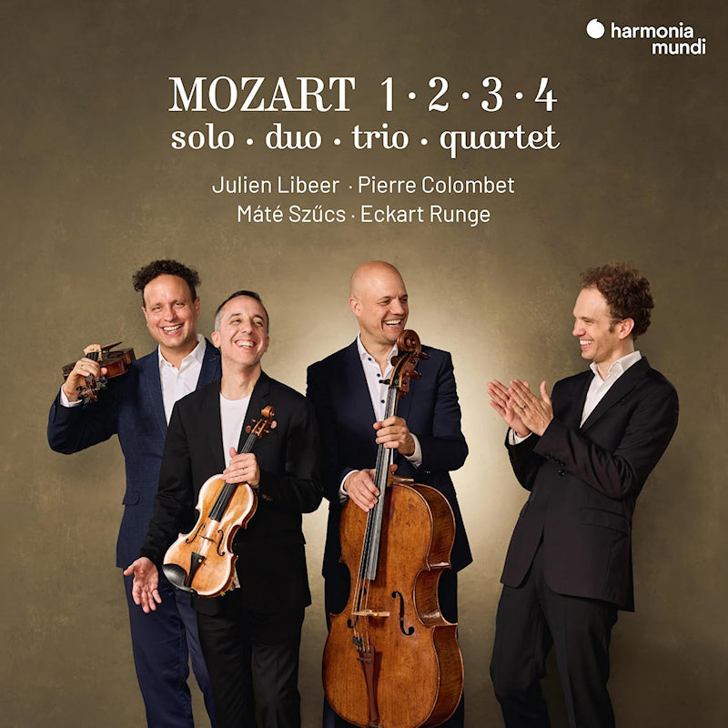 Julien Libeer Pierre Colombet Eckar - Mozart 1 ' 2 ' 3 ' 4. solo duo trio (CD)