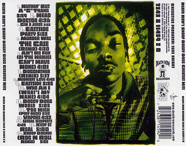 Snoop Dogg - Death Row's Snoop Doggy Dogg Greatest Hits (tweedehands CD) - Velvet Music