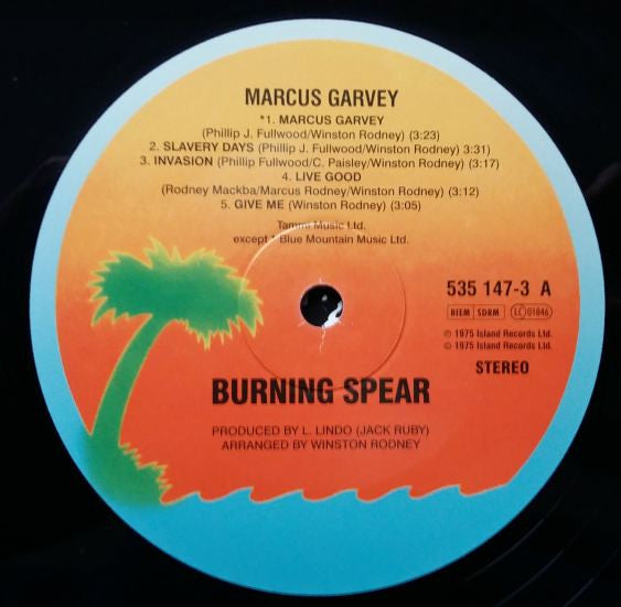 Burning Spear - Marcus Garvey (tweedehands LP) - Velvet Music
